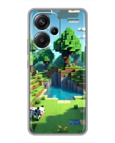 Чехол для Xiaomi Redmi Note 13 Pro Plus с картинкой «Minecraft летний день» Чехол для Xiaomi Redmi Note 13 Pro Plus с картинкой «Minecraft летний день»