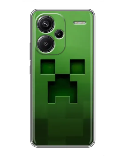 Чехол для Xiaomi Redmi Note 13 Pro Plus с картинкой «Крипер микро-дизайн» Чехол для Xiaomi Redmi Note 13 Pro Plus с картинкой «Крипер микро-дизайн»