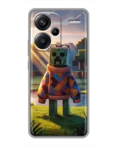 Чехол для Xiaomi Redmi Note 13 Pro Plus с картинкой «Крипер в свитере» Чехол для Xiaomi Redmi Note 13 Pro Plus с картинкой «Крипер в свитере»