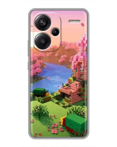 Чехол для Xiaomi Redmi Note 13 Pro Plus с картинкой «Розовое дерево Minecraft» Чехол для Xiaomi Redmi Note 13 Pro Plus с картинкой «Розовое дерево Minecraft»