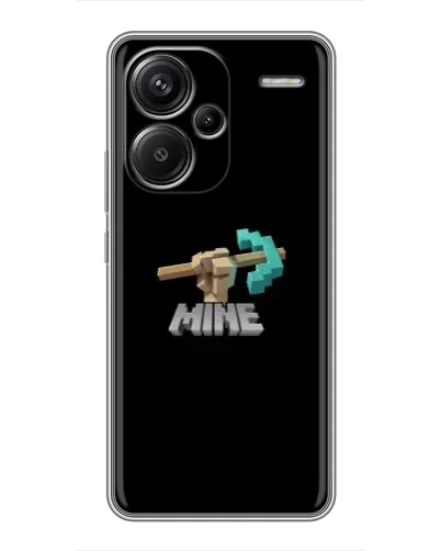 Чехол для Xiaomi Redmi Note 13 Pro Plus с картинкой «Алмазная кирка» Чехол для Xiaomi Redmi Note 13 Pro Plus с картинкой «Алмазная кирка»
