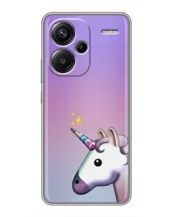 Чехол для Xiaomi Redmi Note 13 Pro Plus с картинкой «Единорог градиент» Чехол для Xiaomi Redmi Note 13 Pro Plus с картинкой «Единорог градиент»