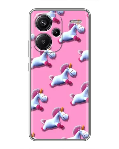 Чехол для Xiaomi Redmi Note 13 Pro Plus с картинкой «Единороги на розовом» Чехол для Xiaomi Redmi Note 13 Pro Plus с картинкой «Единороги на розовом»