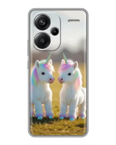 Чехол для Xiaomi Redmi Note 13 Pro Plus с картинкой «Пара единорогов» Чехол для Xiaomi Redmi Note 13 Pro Plus с картинкой «Пара единорогов»