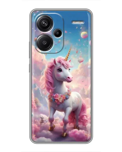 Чехол для Xiaomi Redmi Note 13 Pro Plus с картинкой «Единорог среди облаков» Чехол для Xiaomi Redmi Note 13 Pro Plus с картинкой «Единорог среди облаков»