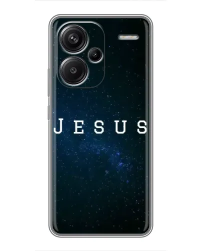 Чехол для Xiaomi Redmi Note 13 Pro Plus с картинкой «Звездное небо Jesus»