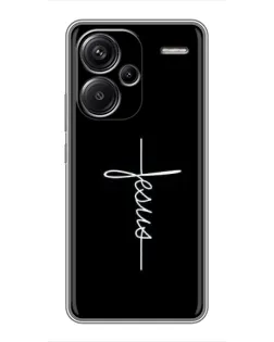 Чехол для Xiaomi Redmi Note 13 Pro Plus с картинкой «Тонкая линия веры»