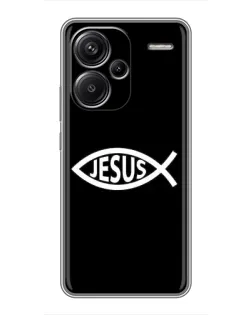 Чехол для Xiaomi Redmi Note 13 Pro Plus с картинкой «Классический Jesus»