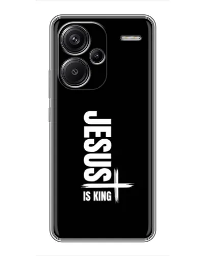 Чехол для Xiaomi Redmi Note 13 Pro Plus с картинкой «Вертикаль веры Jesus»