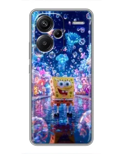 Чехол для Xiaomi Redmi Note 13 Pro Plus с картинкой «Неоновый океан»
