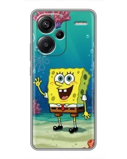 Чехол для Xiaomi Redmi Note 13 Pro Plus с картинкой «Подводный привет»
