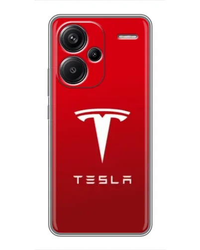 Чехол для Xiaomi Redmi Note 13 Pro Plus с картинкой «Tesla Red Classic»