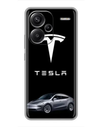 Чехол для Xiaomi Redmi Note 13 Pro Plus с картинкой «Tesla Model Y»