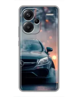 Чехол для Xiaomi Redmi Note 13 Pro Plus с картинкой «Mercedes — ночной город» Чехол для Xiaomi Redmi Note 13 Pro Plus с картинкой «Mercedes — ночной город»