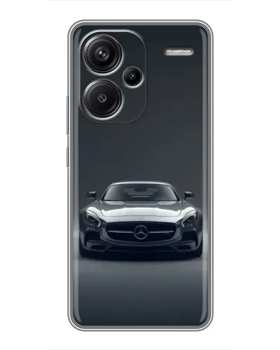 Чехол для Xiaomi Redmi Note 13 Pro Plus с картинкой «Mercedes на черном»