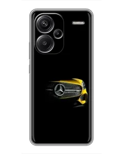Чехол для Xiaomi Redmi Note 13 Pro Plus с картинкой «Mercedes — ретро стиль»