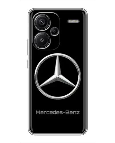 Чехол для Xiaomi Redmi Note 13 Pro Plus с картинкой «Mercedes Silver Logo»