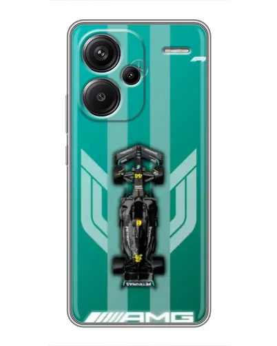 Чехол для Xiaomi Redmi Note 13 Pro Plus с картинкой «Mercedes AMG Petronas»