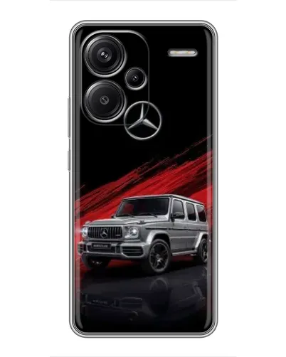 Чехол для Xiaomi Redmi Note 13 Pro Plus с картинкой «Mercedes G-Class красный»