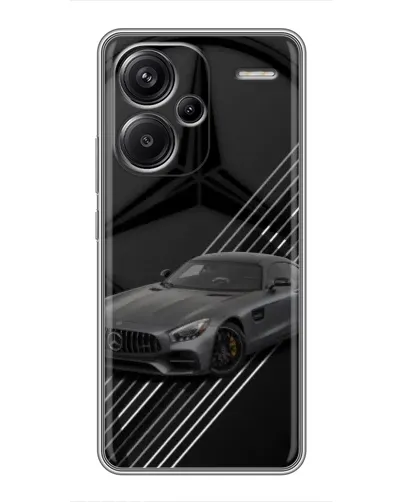 Чехол для Xiaomi Redmi Note 13 Pro Plus с картинкой «Mercedes AMG — графика»