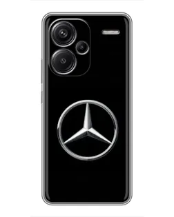 Чехол для Xiaomi Redmi Note 13 Pro Plus с картинкой «Mercedes классический лого»