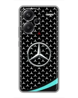 Чехол для Xiaomi Redmi Note 13 Pro Plus с картинкой «Mercedes — бирюзовый акцент»