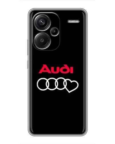 Чехол для Xiaomi Redmi Note 13 Pro Plus с картинкой «Логотип Audi Heart» Чехол для Xiaomi Redmi Note 13 Pro Plus с картинкой «Логотип Audi Heart»