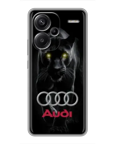 Чехол для Xiaomi Redmi Note 13 Pro Plus с картинкой «Пантера и Audi» Чехол для Xiaomi Redmi Note 13 Pro Plus с картинкой «Пантера и Audi»