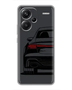 Чехол для Xiaomi Redmi Note 13 Pro Plus с картинкой «Задняя часть Audi — арт»