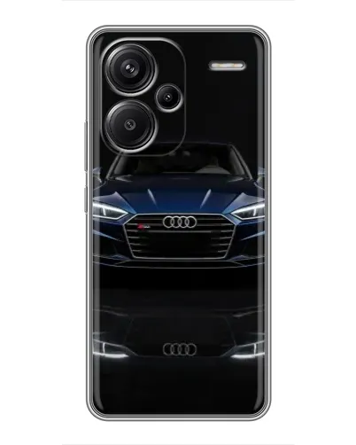 Чехол для Xiaomi Redmi Note 13 Pro Plus с картинкой «Audi — ночное отражение» Чехол для Xiaomi Redmi Note 13 Pro Plus с картинкой «Audi — ночное отражение»