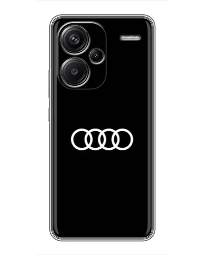 Чехол для Xiaomi Redmi Note 13 Pro Plus с картинкой «Audi White Logo» Чехол для Xiaomi Redmi Note 13 Pro Plus с картинкой «Audi White Logo»