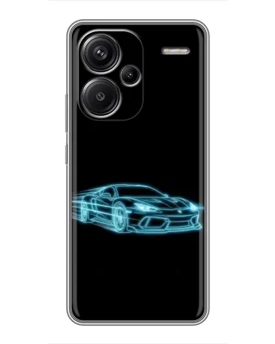 Чехол для Xiaomi Redmi Note 13 Pro Plus с картинкой «Неоновый контур Lamborghini» Чехол для Xiaomi Redmi Note 13 Pro Plus с картинкой «Неоновый контур Lamborghini»