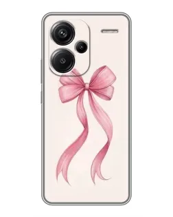 Чохол для Xiaomi Redmi Note 13 Pro Plus з картинкою «Рожевий бант»