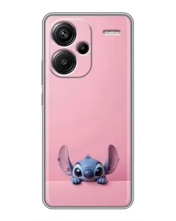 Чехол для Xiaomi Redmi Note 13 Pro Plus с картинкой «Stitch выглядывает»