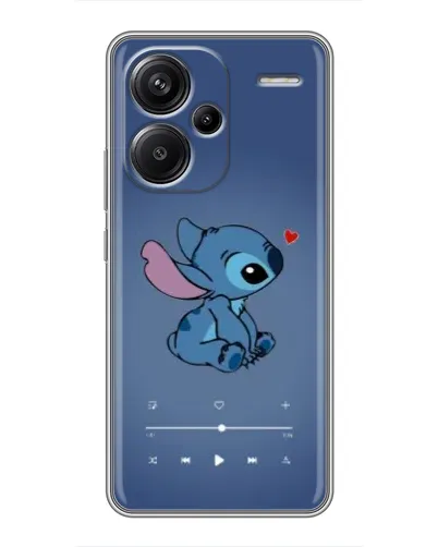 Чехол для Xiaomi Redmi Note 13 Pro Plus с картинкой «Музыкальный Stitch»