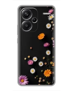 Чехол для Xiaomi Redmi Note 13 Pro Plus с картинкой «Цветочная композиция»