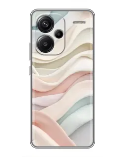Чехол для Xiaomi Redmi Note 13 Pro Plus с картинкой «Пастельные нежные волны»