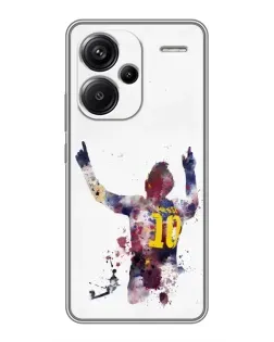 Чехол для Xiaomi Redmi Note 13 Pro Plus с картинкой «Акварельный Месси Барселона» Чехол для Xiaomi Redmi Note 13 Pro Plus с картинкой «Акварельный Месси Барселона»