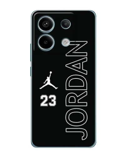 Чехол для Xiaomi Redmi Note 13 Pro с картинкой «Jordan Vertical»