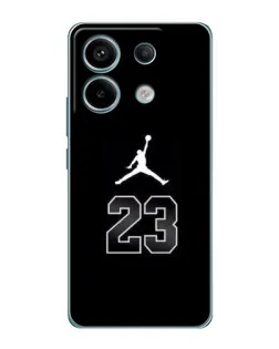 Чехол для Xiaomi Redmi Note 13 Pro с картинкой «Jordan Flight 23»