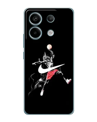 Чехол для Xiaomi Redmi Note 13 Pro с картинкой «Jordan Jumpman»