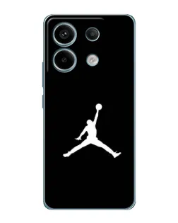 Чехол для Xiaomi Redmi Note 13 Pro с картинкой «Jordan Silhouette»