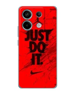 Чехол для Xiaomi Redmi Note 13 Pro с картинкой «Nike Just Do It»