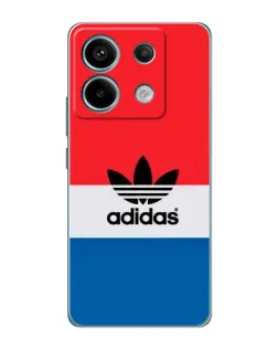 Чехол для Xiaomi Redmi Note 13 Pro с картинкой «Ретро блоки Adidas»