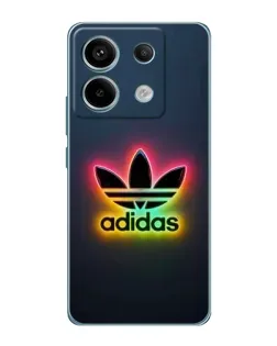 Чехол для Xiaomi Redmi Note 13 Pro с картинкой «Неоновый Adidas»