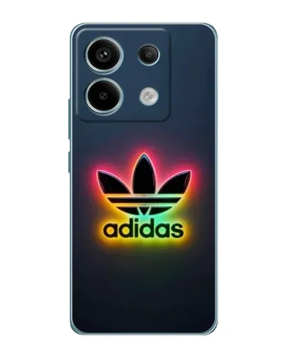 Чехол для Xiaomi Redmi Note 13 Pro с картинкой «Неоновый Adidas»