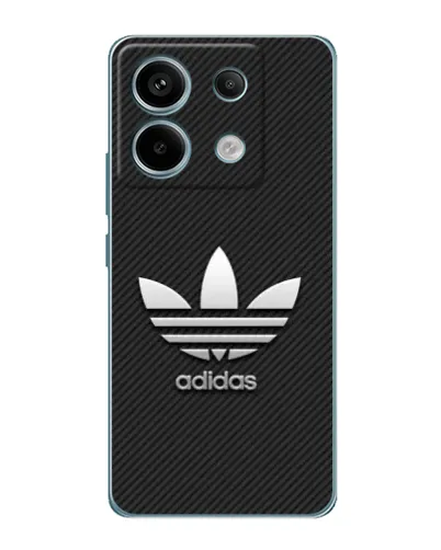 Чехол для Xiaomi Redmi Note 13 Pro с картинкой «Adidas Карбоновая текстура»