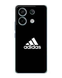 Чехол для Xiaomi Redmi Note 13 Pro с картинкой «Черная классика Adidas»