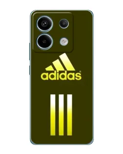 Чехол для Xiaomi Redmi Note 13 Pro с картинкой «Оливковый градиент Adidas»