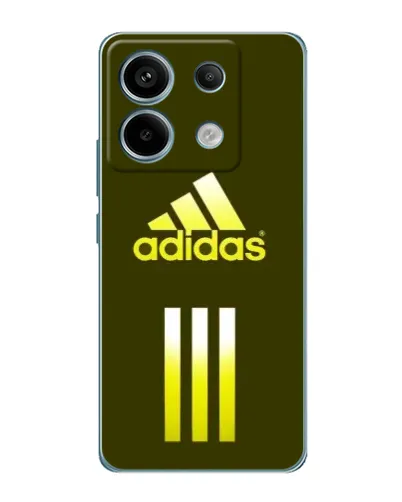 Чехол для Xiaomi Redmi Note 13 Pro с картинкой «Оливковый градиент Adidas»